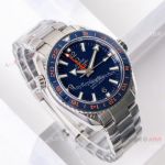 (VS)1:1 Swiss Omega Seamaster Planet Ocean GMT Blue Dial Watch Super Clone